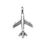 20pcs 23x15mm Pendant Aircraft Airplane Airbus Charm Pendants For Jewelry Making 2 Colors Aircraft Pendants EF4119