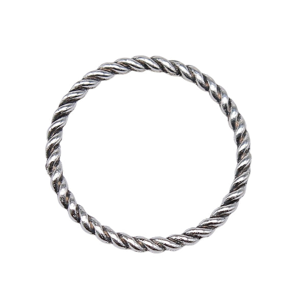 20pcs 25mm Pendant Circle Connector Charm Pendants For Jewelry Making Antique Silver Color Circle Pendants EF4244