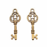 WYSIWYG 20pcs 27x10mm 3 Colors Key Charms Pendant For DIY Jewelry Making DIY Jewelry Findings