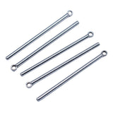WYSIWYG 20pcs 2x41mm Antique Silver Color Long Strip Charms Pendant For DIY Jewelry Making Handmade Jewelry Craft Findings
