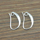 WYSIWYG 20pcs 3 Colors 13x19mm Copper Material French Earring Hooks Wire Settings Base Settings Jewelry Making