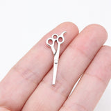 20pcs 30x12mm Antique Silver Color Scissors Charms For Jewelry Making ef4392