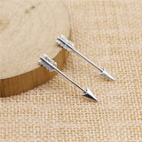 WYSIWYG 20pcs 30x5mm Antique Silver Color Arrow Charms Arrow Charms For Jewelry Making Small Arrow Charms