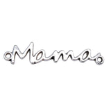 WYSIWYG 20pcs 37x8mm Word Mama Connector Pendants Jewelry Making Mama Connector Pendants Charm Mama Connector
