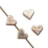 WYSIWYG 20pcs 6x6mm Heart Spacers Beads Charms Beads 3 Colors For Jewelry Making Jewelry Accessories