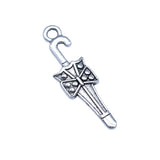 WYSIWYG 20pcs 8x27mm Antique Silver Color Umbrella Charms Pendant For DIY Jewelry Making Handmade Jewelry Craft Findings