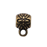 WYSIWYG 20pcs 8x5x5mm Beads Bails Charms For Jewelry Making Charm Bail Beads Jewelry Findings Beads Bails Charms