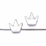 WYSIWYG 20pcs 8x7mm Antique Silver Color Crown Beads For Jewelry Making DIY Jewelry Findings
