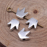 WYSIWYG 20pcs 8x7mm Antique Silver Color Crown Beads For Jewelry Making DIY Jewelry Findings