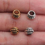 WYSIWYG 20pcs 8x8x5mm Spacer Beads Fit Jewelry Making European Spacer Bead Pendants Charm European Spacer Bead