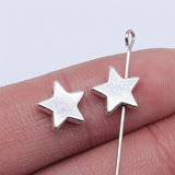WYSIWYG 20pcs 9x9mm Antique Silver Color Star Beads For Jewelry Making DIY Jewelry Findings
