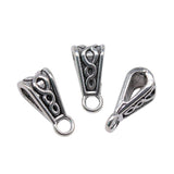 WYSIWYG 20pcs Bail Beads Charms 3 Colors Zinc Alloy DIY Jewelry Making Accessories DIY For Bracelet Necklace 6x7x10mm