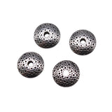 WYSIWYG 20pcs Charms 10x3mm Spacer Bead Charms For Jewelry Making DIY Jewelry Findings Antique Silver Color Alloy Charms Pendant