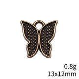 WYSIWYG 20pcs Charms 18x14mm Butterfly Charms For Jewelry Making DIY Jewelry Findings Antique Silver Color Alloy Charms Pendant