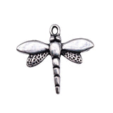 20pcs Charms 18x16mm Dragonfly Charms For Jewelry Making DIY Jewelry Findings Antique Silver Color Alloy Charms Pendant ef4366