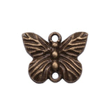 WYSIWYG 20pcs Charms 19x15mm Butterfly Connector Charms For Jewelry Making DIY Jewelry Findings Alloy Charms Connector