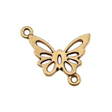 20pcs Charms 20x17mm Butterfly Connector Charms For Jewelry Making DIY Jewelry Findings Alloy Charms ef4470