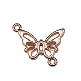 20pcs Charms 20x17mm Butterfly Connector Charms For Jewelry Making DIY Jewelry Findings Alloy Charms ef4470