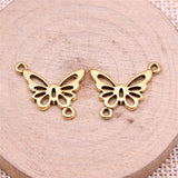 20pcs Charms 20x17mm Butterfly Connector Charms For Jewelry Making DIY Jewelry Findings Alloy Charms ef4470