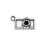 WYSIWYG 20pcs Charms Camera Antique Silver Color 10x15mm Metal Alloy Charms Jewelry Diy Accessories