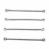 20pcs Charms Long Bar Connector Antique Silver Color Tone 2x34mm Metal Jewelry Findings DIY Accessories ef4464