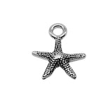 WYSIWYG 20pcs Charms Starfish Diy Jewelry Findings Antique Silver Color 13x16mm Starfish Charms