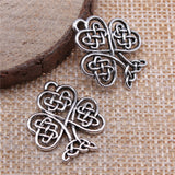WYSIWYG 20pcs Jewelry Making DIY Handmade Craft Charms Antique Silver Color 19x23mm Love Tree Pendant
