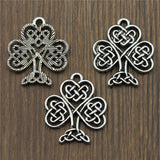 WYSIWYG 20pcs Jewelry Making DIY Handmade Craft Charms Antique Silver Color 19x23mm Love Tree Pendant