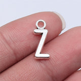 WYSIWYG 26pcs 16mm Alphabet A-Z Letters Charms Antique Silver Color Pendants Making DIY Handmade Tibetan Finding Jewelry
