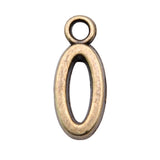 WYSIWYG 26pcs 16mm Charms Alphabet A-Z Letters Antique Bronze Color Pendants Making DIY Handmade Finding Jewelry