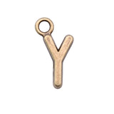 WYSIWYG 26pcs 16mm Charms Alphabet A-Z Letters Antique Bronze Color Pendants Making DIY Handmade Finding Jewelry
