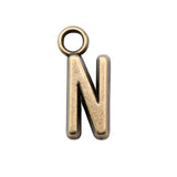WYSIWYG 26pcs 16mm Charms Alphabet A-Z Letters Antique Bronze Color Pendants Making DIY Handmade Finding Jewelry