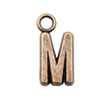 WYSIWYG 26pcs 16mm Charms Alphabet A-Z Letters Antique Bronze Color Pendants Making DIY Handmade Finding Jewelry