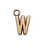 WYSIWYG 26pcs 16mm Charms Alphabet A-Z Letters Antique Bronze Color Pendants Making DIY Handmade Finding Jewelry
