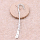 WYSIWYG 2pcs 123x24mm Charms Sun Moon Stars Bookmark Antique Silver Color
