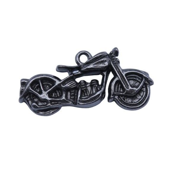 WYSIWYG 2pcs 34x16mm 3D Motorcycle Charms Pendant Antique Making Pendant DIY Handmade Jewelry