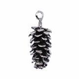 WYSIWYG 2pcs 40x15mm Antique Silver Color Big 3D Pine Cones Charms Pendant For Jewelry Making DIY Jewelry Findings