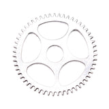 WYSIWYG 2pcs 42x42mm 2 Colors Gear Steampunk Pendant Charms Jewelry Making DIY Handmade Craft Charms