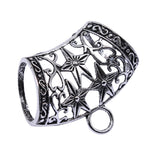 WYSIWYG 2pcs 43x36x23mm Star Scarf Bail Beads Fit For Jewelry Making DIY Scarf Bail Beads Charm Scarf Buckle