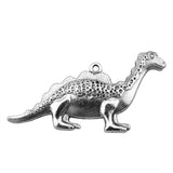 WYSIWYG 2pcs 63x31mm 2 Colors Antique Bronze Plated Dinosaur Pendants Big Dino Charm Pendants Large Dino Charm