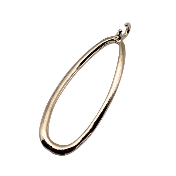 WYSIWYG 2pcs Jewelry Making DIY Handmade Craft Charms High Quality KC Gold Color 16x44mm Geometric Pendant For Earring Making