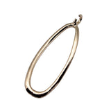 WYSIWYG 2pcs Jewelry Making DIY Handmade Craft Charms High Quality KC Gold Color 16x44mm Geometric Pendant For Earring Making