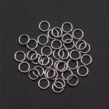 WYSIWYG 3mm 4mm 5mm 6mm 7mm Stainless Steel Jump Rings &amp; Split Ring For DIY Jewelry Making Jewelry Findings &amp; Components