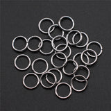 WYSIWYG 3mm 4mm 5mm 6mm 7mm Stainless Steel Jump Rings &amp; Split Ring For DIY Jewelry Making Jewelry Findings &amp; Components