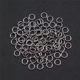 WYSIWYG 3mm 4mm 5mm 6mm 7mm Stainless Steel Jump Rings &amp; Split Ring For DIY Jewelry Making Jewelry Findings &amp; Components