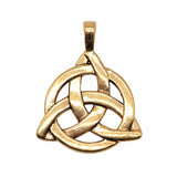 WYSIWYG 3pcs 35x27mm Pendant Triquetra Symbol Lucky Amulet Triquetra Symbol Charm Triquetra Symbol Amulet Pendants EF3688
