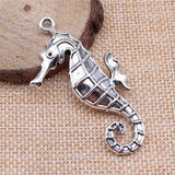 3pcs 59x31mm Sea Horse Charm Pendants Large Hippocampus Pendants Big Hippocampus Charm For Jewelry Making ef4457