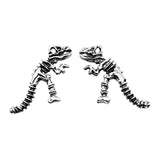 WYSIWYG 3pcs/lot Charms Dinosaur Skeleton DIY Jewelry Findings Antique Silver Color 26x16mm Dinosaur Skeleton Charms