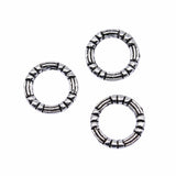 WYSIWYG 40pcs 10x10mm Antique Silver Color Circle Charms Pendant For Jewelry Making DIY Jewelry Findings