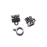 WYSIWYG 40pcs 10x7x7mm Bails Beads Charms Antique Silver Color For DIY Jewelry Making Jewelry Findings Jewelry Accessories